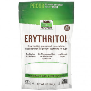  NOW Erythritol 454 g