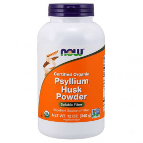   Now Foods Organic Psyllium Husks 340 