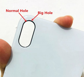    Apple iPhone X  Big Hole 4