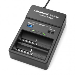   Liitokala Lii TR-2000, 2  USB QC/USB, Ni-Mh/Li-ion, 220V/12V, LED, Box