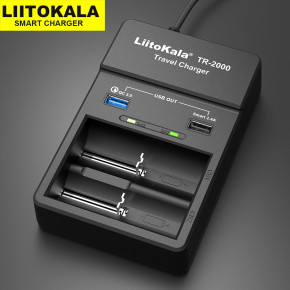   Liitokala Lii TR-2000, 2  USB QC/USB, Ni-Mh/Li-ion, 220V/12V, LED, Box 12