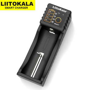   Liitokala Lii-100B, 1  Ni-Mh/Li-ion/Li-Ion(4.35)/LiFePo4, USB , LED ,  , zip- 6