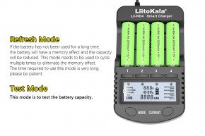   Liitokala Lii-ND4, 4  Ni-Mh/, , 220V/12V+, LED 7