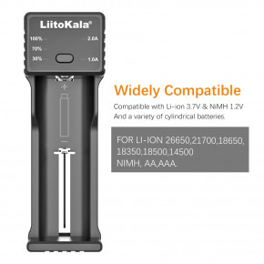   Liitokala Lii-100C, 1 , Ni-Mh/Li-ion, USB, PowerBank, LED, Box 4