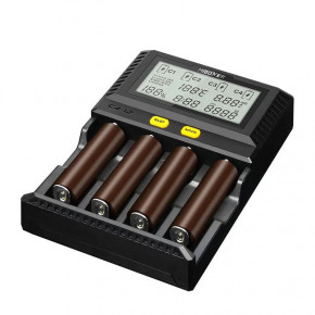   MiBoxer C4-12 (v2.2, new), 4 , Ni-Mh/Li-ion(4.2/4.35)/LiFePO4, 3A, 220V/12V, USB, LCD, Box 3