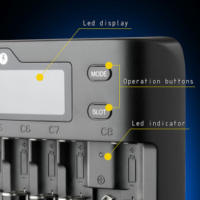   everActive UC800, 10 , Ni-Mh/Li-ion(4.2/4.35)/LiFePo4/, 220/12V, LED, Box 9