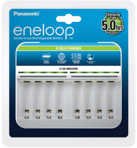   Panasonic BQ-CC63, AA/AAA, Eneloop ready, LED , 8 , 1.2A, 