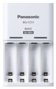   Panasonic BQ-CC51E BK-3MCDE (K-KJ51MCD40E), AA/AAA, Eneloop ready, LED ,   2/4 , 200/80mA, 4 3MCDE   ,  Eco Box. 5