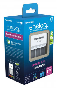   Panasonic BQ-CC55E, AA/AAA, Eneloop ready, LED , 4 , 3.2/1.2A, Eco Box 4