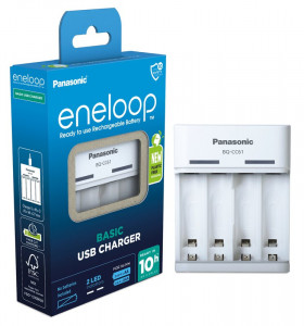     Panasonic BQ-CC61E (BQ-CC61USB), AA/AAA, Eneloop ready, LED ,   2/4 , Eco Box