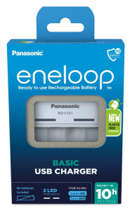     Panasonic BQ-CC61E (BQ-CC61USB), AA/AAA, Eneloop ready, LED ,   2/4 , Eco Box 3