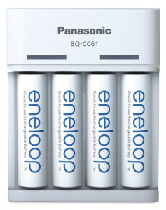    Panasonic BQ-CC61USB BK-3MCDE (K-KJ61MCD40USB), AA/AAA, Eneloop ready, LED ,   2/4 , Eco Box 5