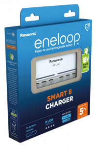   Panasonic BQ-CC63, AA/AAA, Eneloop ready, LED , 8 , 1.2A, Eko box 4