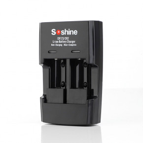   Soshine S5(Li),     CR123/CR2, USB Type-C, LED , 2 , Box