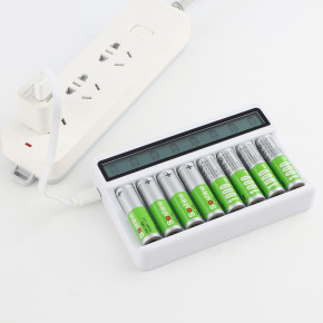   Soshine ZN826E  AA/AAA Ni-MH, USB, LCD, 8ch, White, Box 8