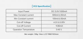   XTAR VC2, Li-Ion, USB/220V, LCD , Box 16