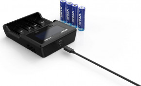   XTAR VC4S, Ni-Cd/Ni-Mh/Li-Ion, USB QC3.0, LED , ,   9