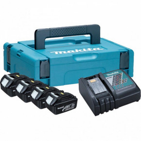   Makita LXT BL1830x4 , DC18RC,  Makpac1 (197954-1) 4