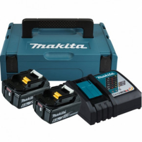   Makita LXT BL1860Bx2 , DC18RC,  Makpac (198116-4) 3