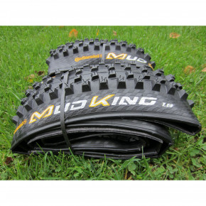  Continental MudKing 2.3, 26x2.30, 57-559, Wire, BlackChili, Apex, Skin, 1100.,  11