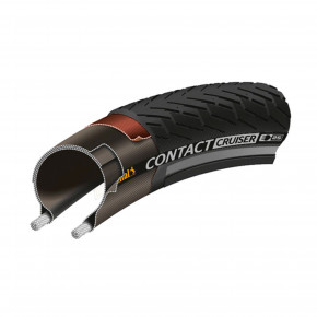  Continental CONTACT Cruiser Reflex, 26x2.20, 55-559, Wire, SafetySystem Breaker, 910.,  7