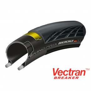  Continental Grand Prix 5000, 23-622, 28, Foldable, BlackChili, Vectran Breaker, Skin, 200.,  7