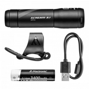    Mactronic Scream 3.1 (1000 Lm) USB Rechargeable (ABF0164) 4