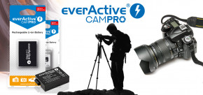    everActive CamPRO (EVB003), LiPo 750mAh, Sony NP-FH50 6