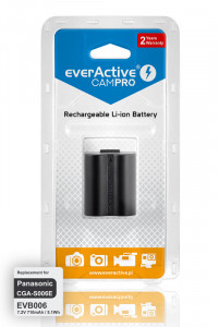    everActive CamPRO (EVB006), LiPo 710mAh, Panasonic CGA-S006