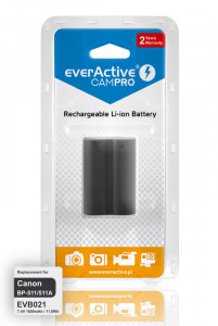    everActive CamPRO (EVB021), LiPo 1600mAh, Canon BP-511