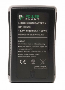  PowerPlant Sony BP-150WS 10400mAh