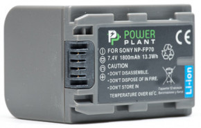 A PowerPlant Sony NP-FP70 1800mAh