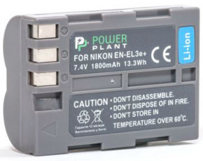  PowerPlant Nikon EN-EL3e 1800mAh