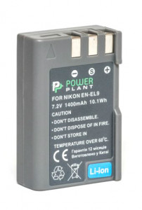  PowerPlant Nikon EN-EL9 1400mAh