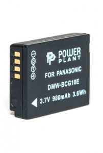  PowerPlant Panasonic DMW-BCG10 980mAh