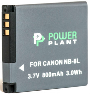  PowerPlant Canon NB-8L 800mAh