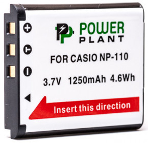  PowerPlant Casio NP-110 1250mAh