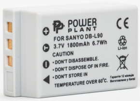 A PowerPlant Sanyo DB-L90 1800mAh