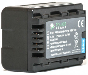  PowerPlant Panasonic VW-VBK180 1700mAh