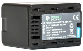  PowerPlant Panasonic VW-VBK360 3400mAh