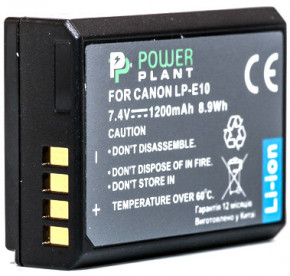  PowerPlant Canon LP-E10 1200mAh