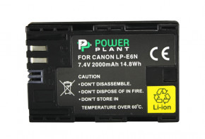  PowerPlant Canon LP-E6N 2000mAh