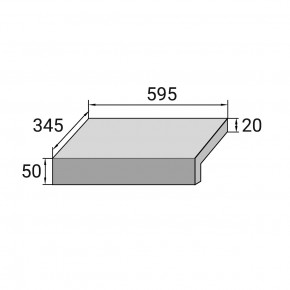  -  Aquaviva Granito Gray 595x345x50(20)  (24688) 3