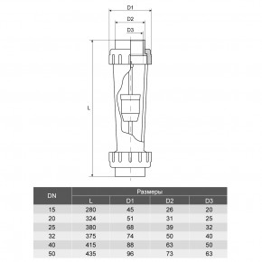  Aquaviva DN20    d3/4 60-600 / (28361) 3