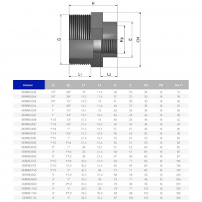   EFFAST RERRIE020A d1/2x3/8 (29537) 3