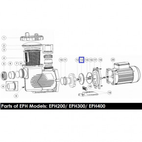    Emaux EPH200 01311050 25