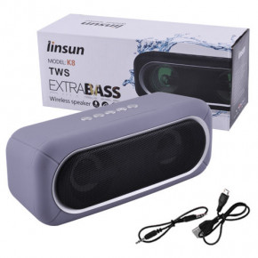 Bluetooth- K8 EXTRA BASS with light show, c  speakerphone  7329