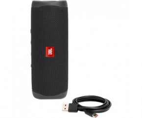   JBL Flip 5 Black ( ) 6