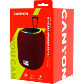   Canyon BSP-8 Bluetooth V5.2 Red (CNE-CBTSP8R) 6