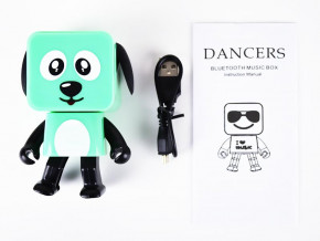  MOB Dancing Dog Bluetooth Speaker Green 4